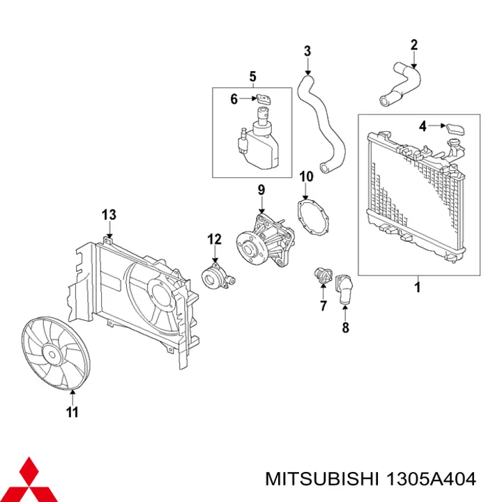 1305A404 Mitsubishi 