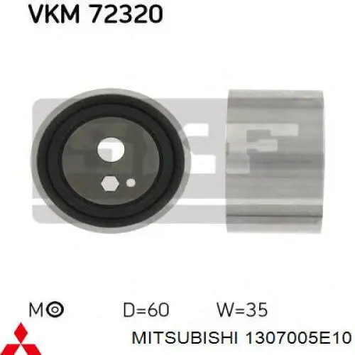 Tensor de la correa de distribución Mitsubishi 1307005E10 precio, desde 23,17 EUR