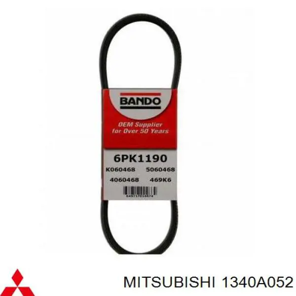 Correa de alternador 1340A052 Mitsubishi