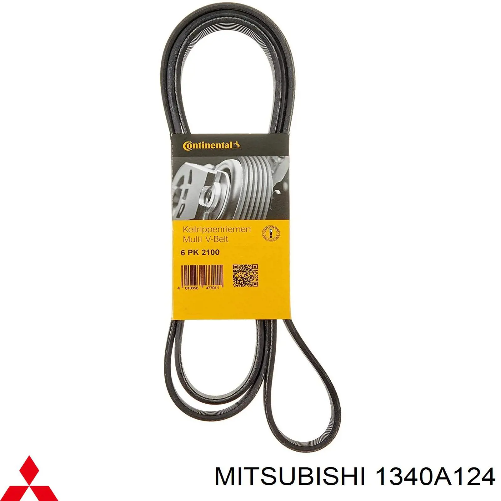 1340A124 Mitsubishi Correa poly v