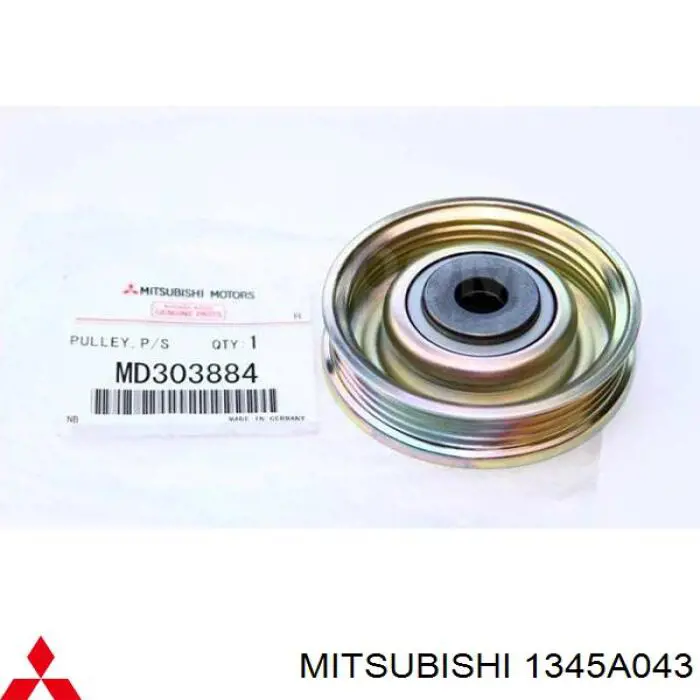 Comprar 1345A043 Mitsubishi Tensor de correa poli V 