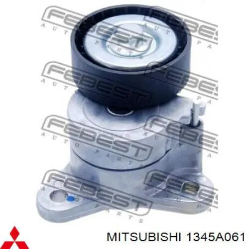 1345A061 Mitsubishi tensor de correa, correa poli v