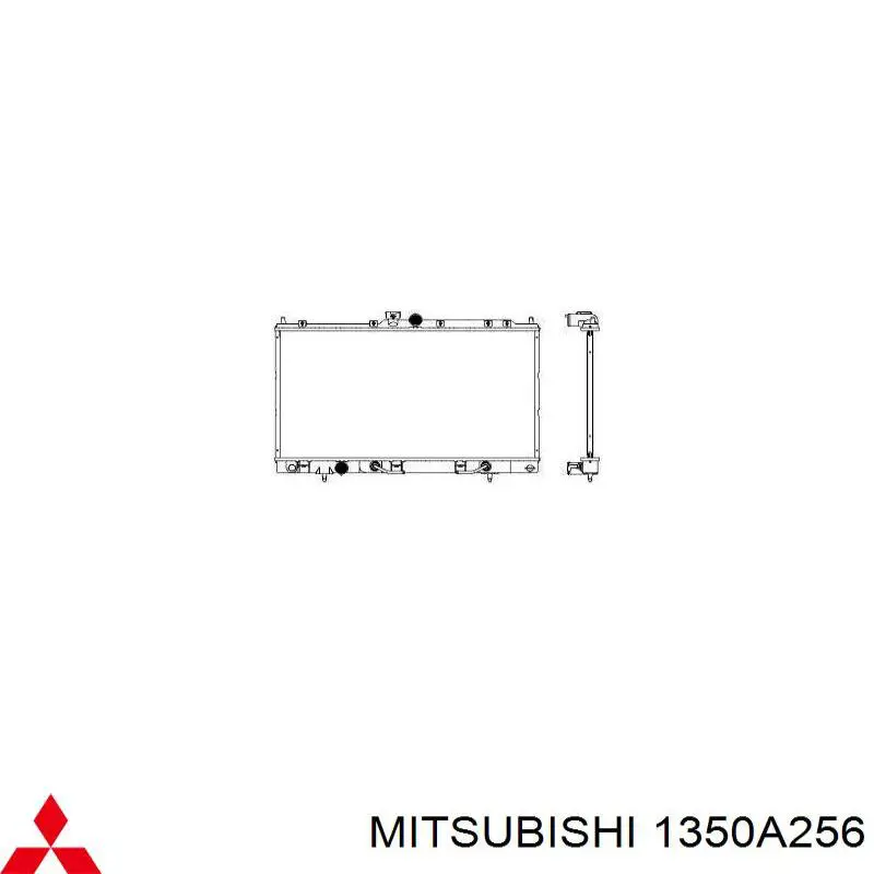 Comprar 1350A256 Mitsubishi Radiador de auto