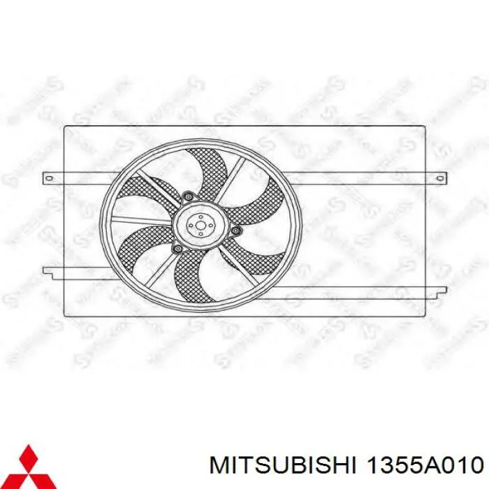 Comprar 1355A010 Mitsubishi Bastidor, radiador
