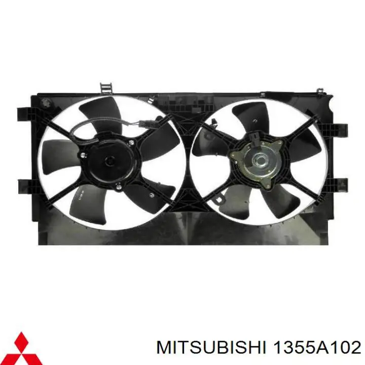 Comprar 1355A102 Mitsubishi Motor del ventilador de refrigeración derecho