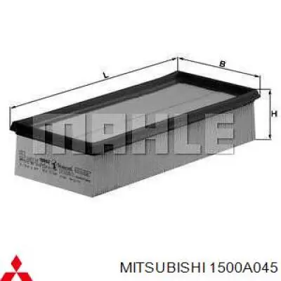El filtro de aire Mitsubishi 1500A045 precio, desde 7,88 EUR