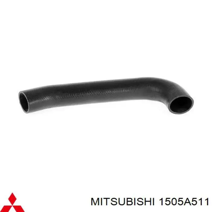 Tubo flexible de intercooler izquierdo para Mitsubishi L 200 (KA_T, KB_T)
