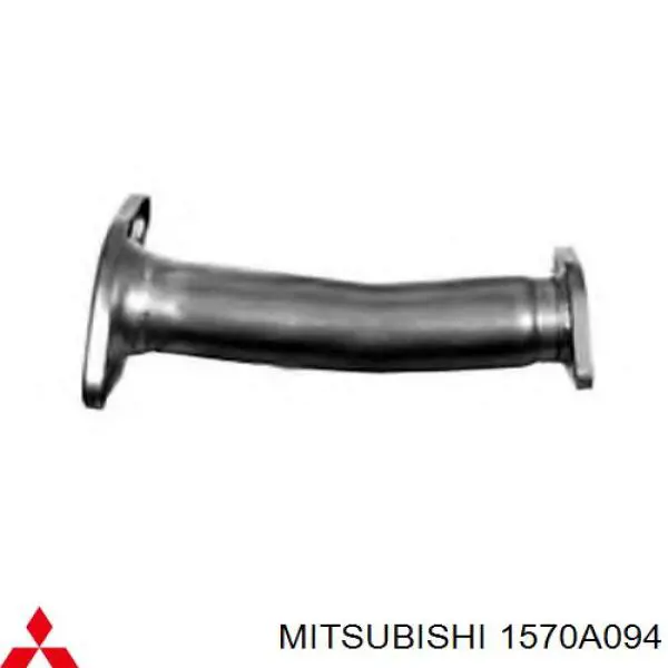 Tubo de escape delantero para Mitsubishi Lancer (CY_A, CZ_A)