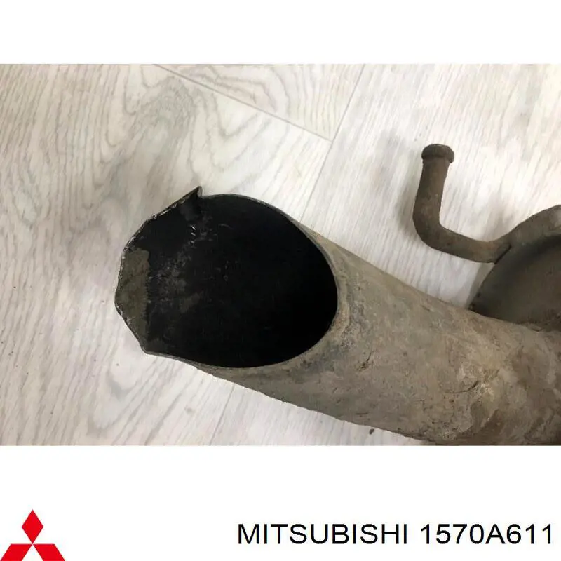 Comprar 1570A611 Mitsubishi Silenciador trasero