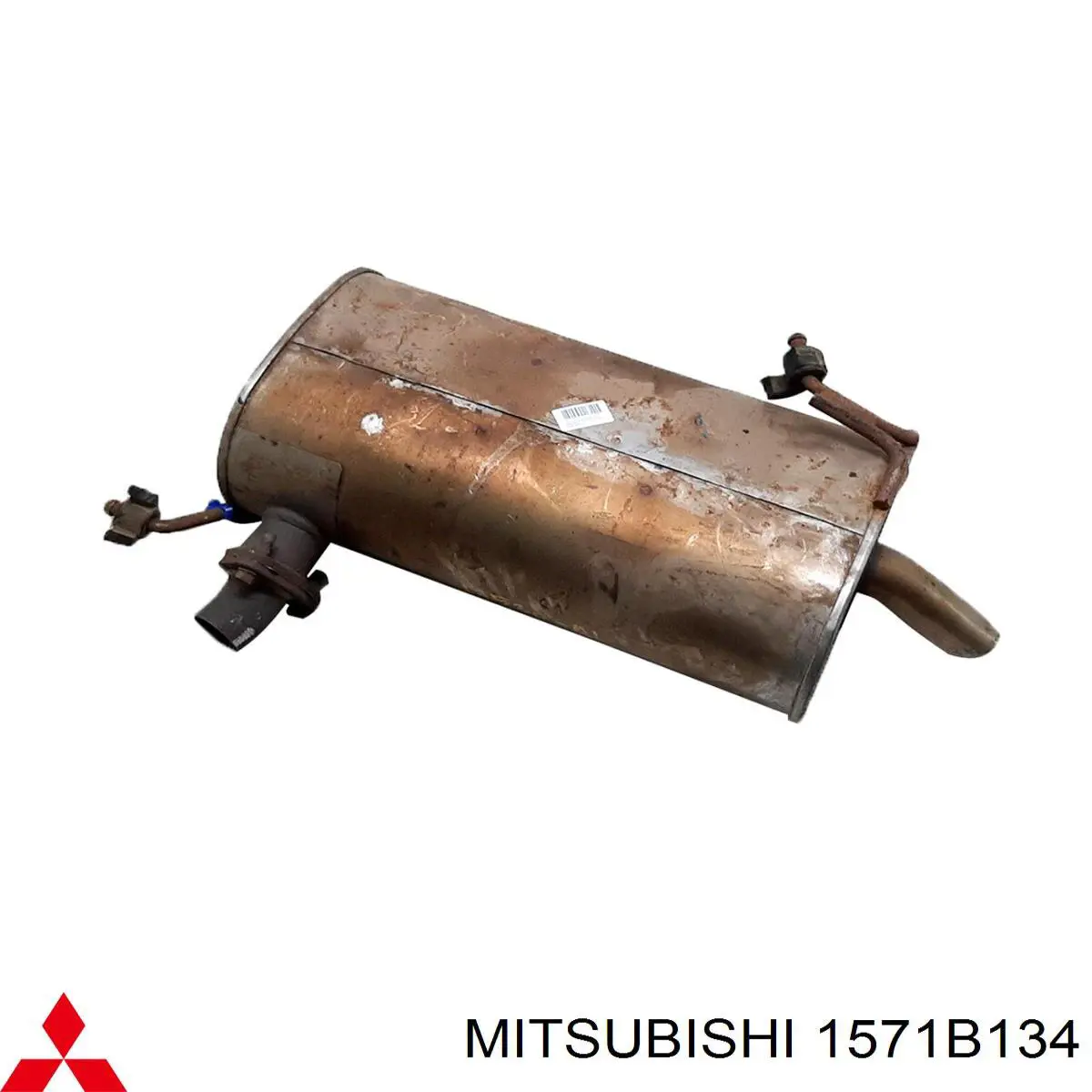 1571B134 Mitsubishi silenciador posterior