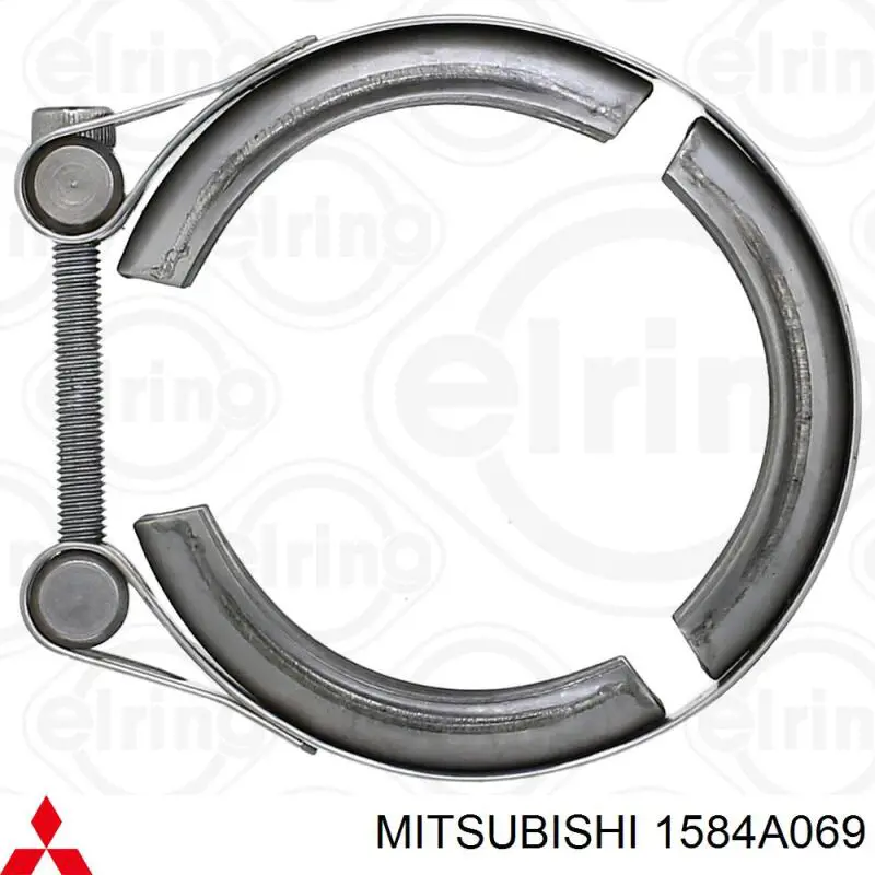 Abrazadera delantera del silenciador Mitsubishi 1584A069 precio, desde 13,49 EUR