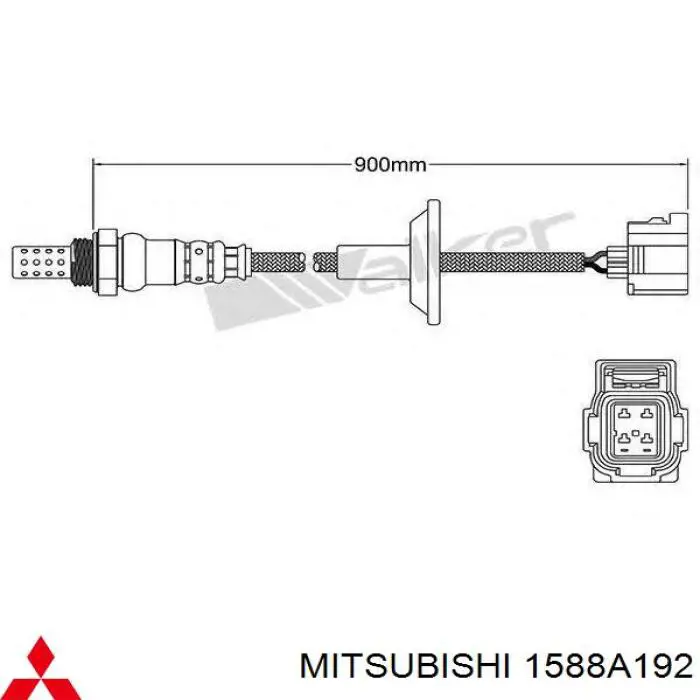 Comprar 1588A192 Mitsubishi Sensor NOx