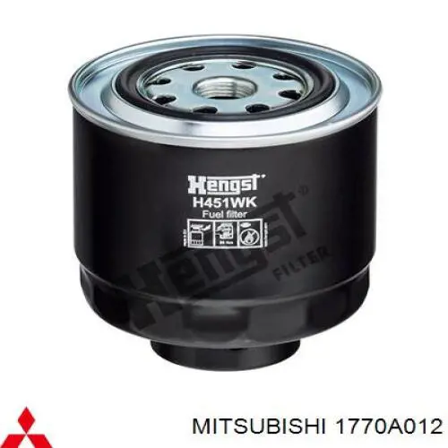 Filtro combustible Mitsubishi 1770A012 precio, desde 13,36 EUR