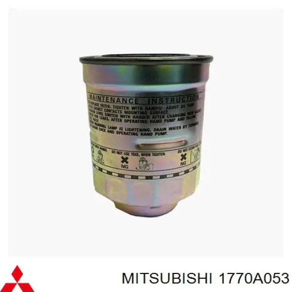 Filtro combustible Mitsubishi 1770A053 precio, desde 20,08 EUR