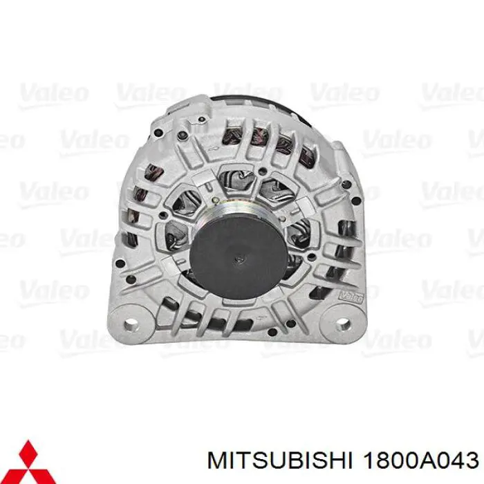 1800A043 Mitsubishi alternador