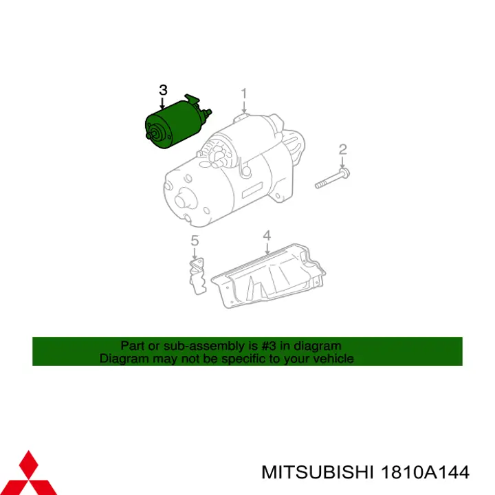 Comprar 1810A144 Mitsubishi Bendix