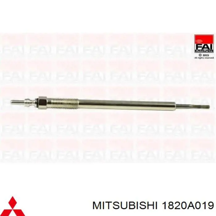 Bujías incandescentes Mitsubishi 1820A019 precio, desde 22,67 EUR