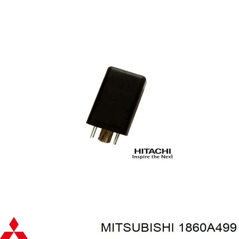 Relé de bujía de precalentamiento Mitsubishi 1860A499 precio, desde  EUR