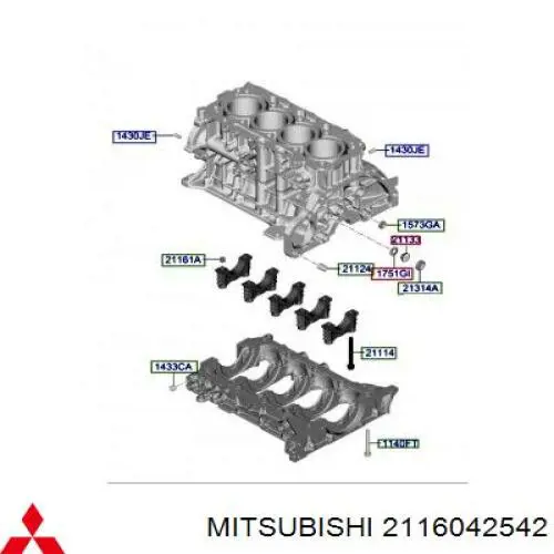 2116042542 Mitsubishi