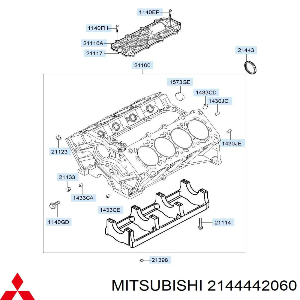 Junta de tapa trasera del cigüeñal Hyundai/Kia 2144442060 precio, desde 8,32 EUR