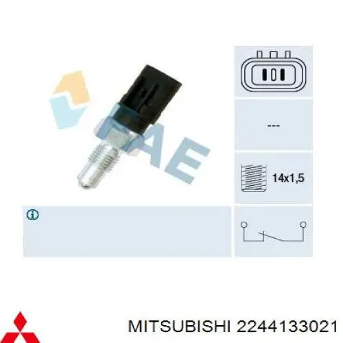 2244133021 Mitsubishi junta de la tapa de válvulas del motor