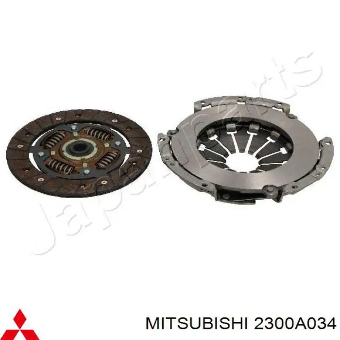 2300A034 Mitsubishi kit de embrague (3 partes)