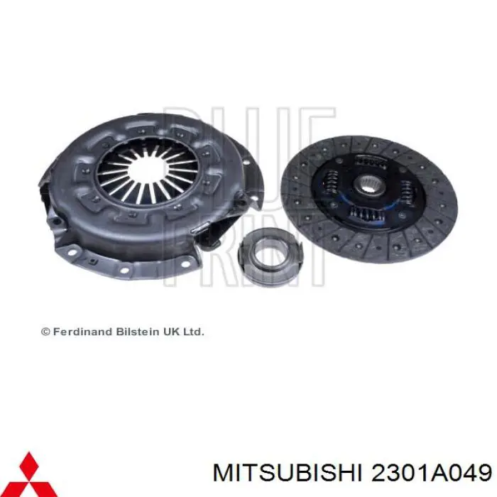 2301A049 Mitsubishi disco de embrague