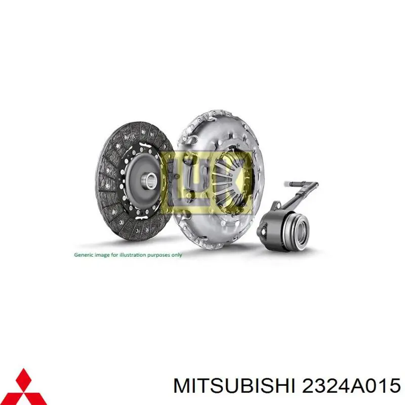 Desembrague central, embrague 2324A015 Mitsubishi