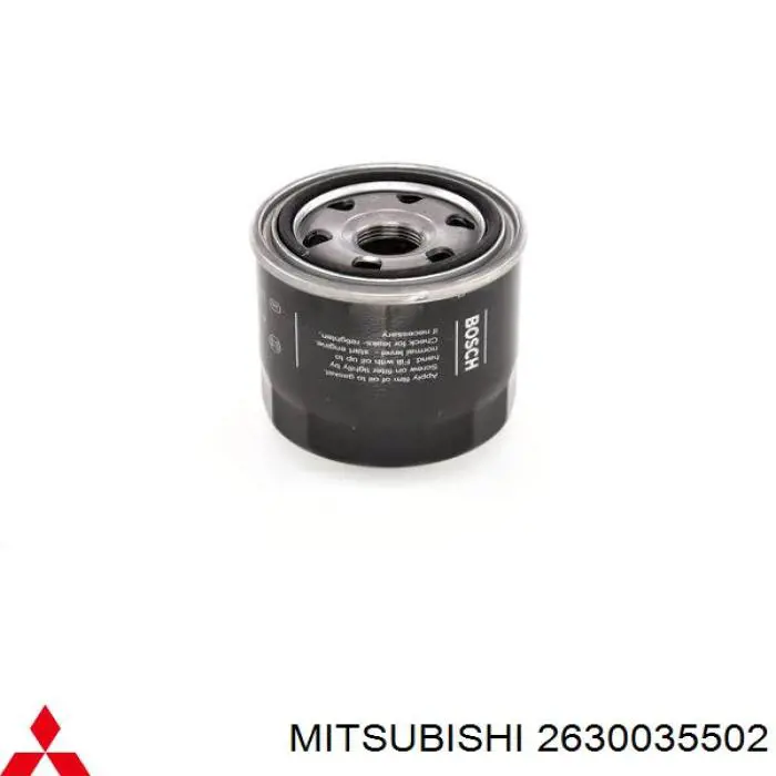 2630035502 Mitsubishi filtro de aceite