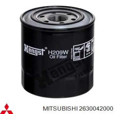 2630042000 Mitsubishi filtro de aceite