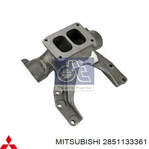 2851133361 Mitsubishi colector de escape, sistema de escape