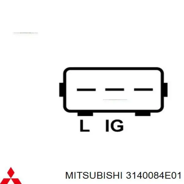 Alternador 3140084E01 Mitsubishi