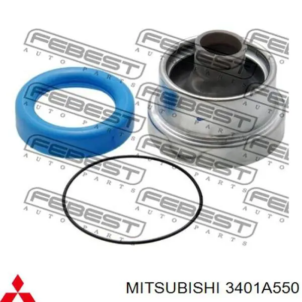 3401A550 Mitsubishi Transmisión cardán, eje delantero