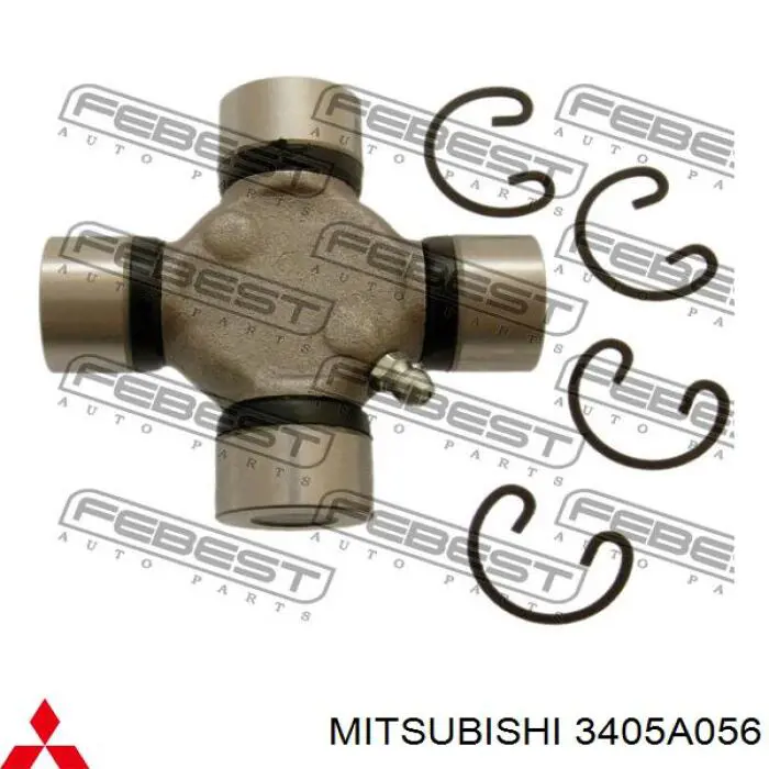 Cruceta del eje de transmisión delantero Mitsubishi 3405A056 precio, desde 17,71 EUR