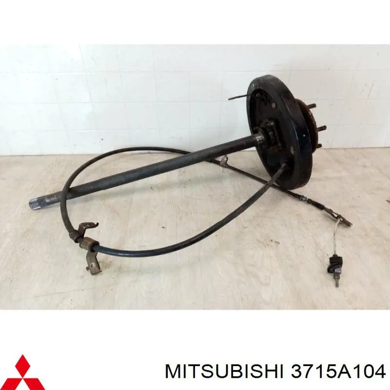 Semieje trasero izquierdo Mitsubishi 3715A104 precio, desde 392,96 EUR