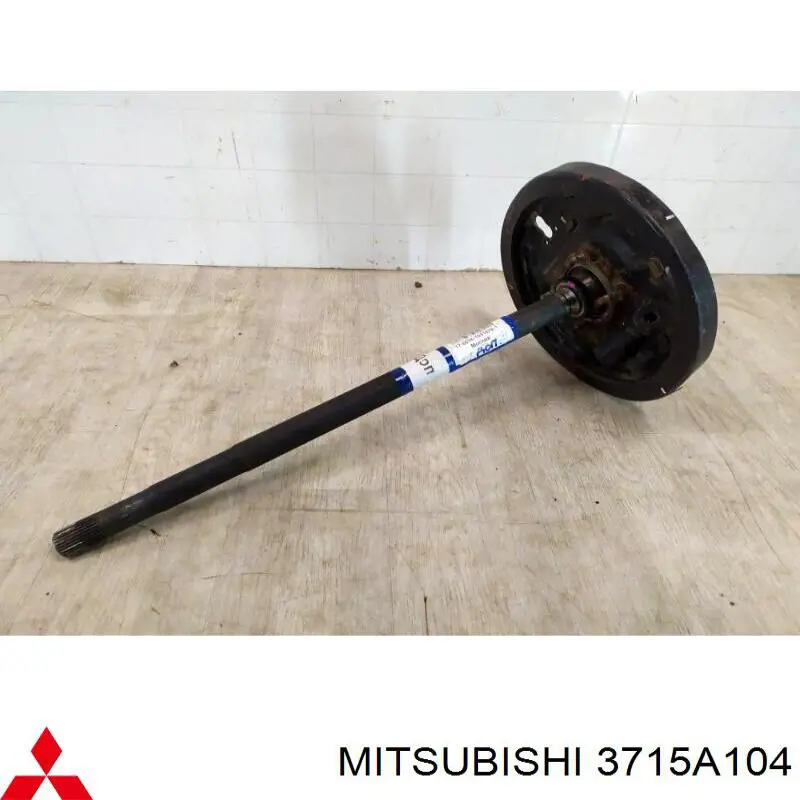 3715A104 Mitsubishi Semieje trasero izquierdo