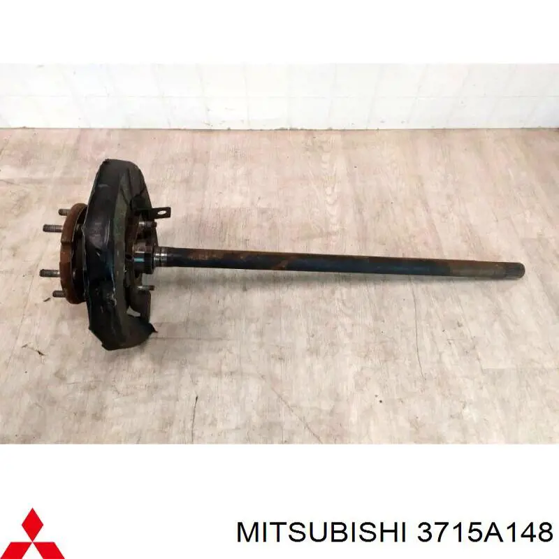 Semieje trasero derecho Mitsubishi 3715A148 precio, desde 438,12 EUR