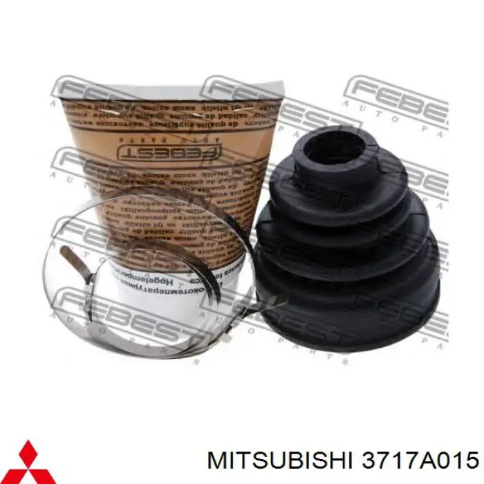 Comprar 3717A015 Mitsubishi Fuelle interior de junta homocinética del semieje trasero