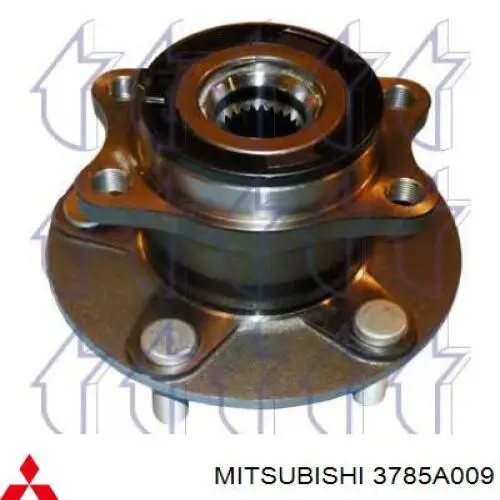 Cubo de rueda trasero 3785A009 Mitsubishi