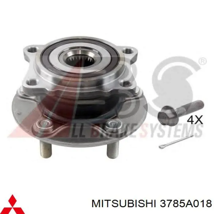 3785A018 Mitsubishi cubo de rueda trasero