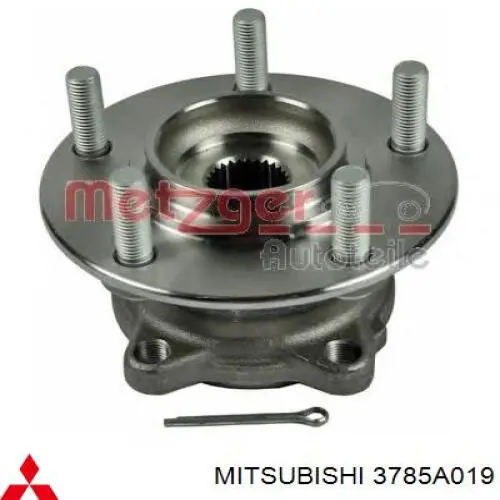 Comprar 3785A019 Mitsubishi Cubo de rueda, Eje trasero