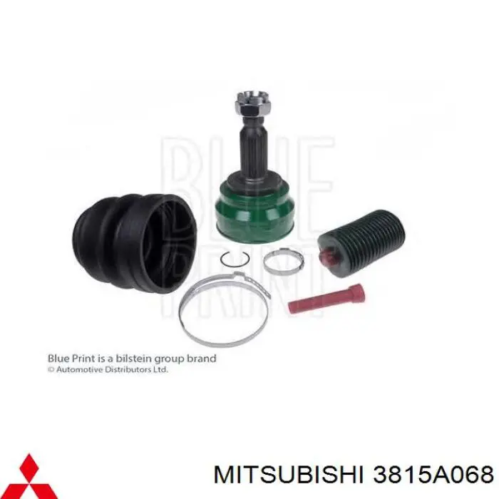 3815A068 Mitsubishi árbol de transmisión delantero derecho