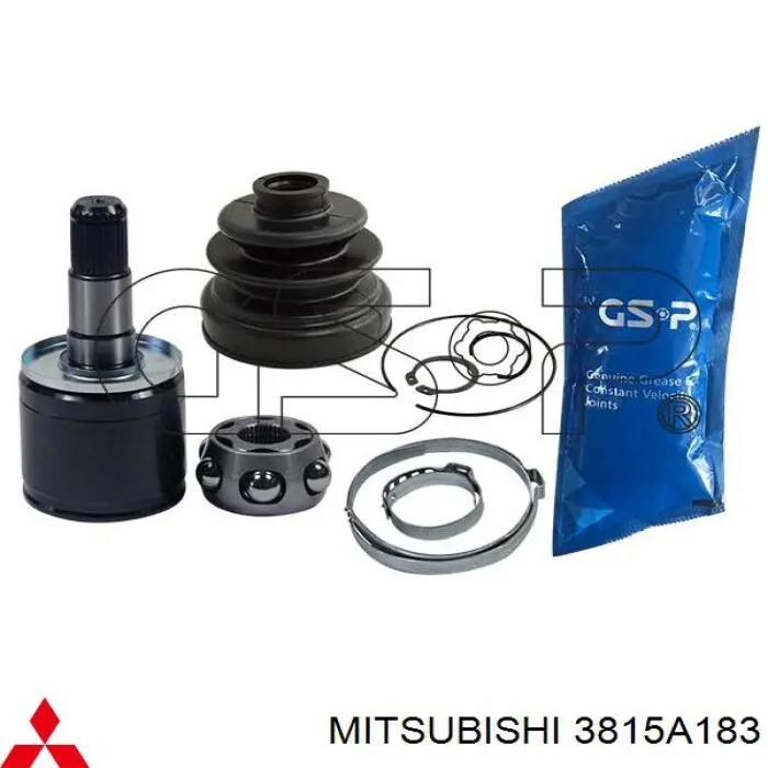 Junta homocinética interna delantera izquierda Mitsubishi 3815A183 precio, desde 53,46 EUR