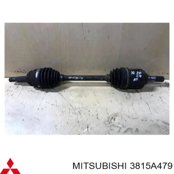 Semieje delantero izquierdo NCV51004 GSP