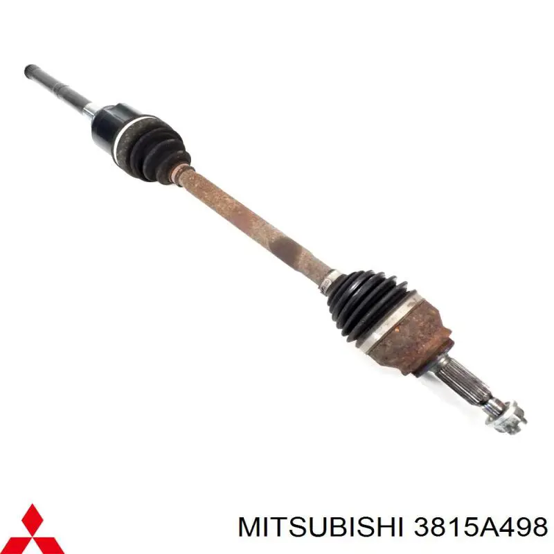 3815A498 Mitsubishi Semieje delantero derecho