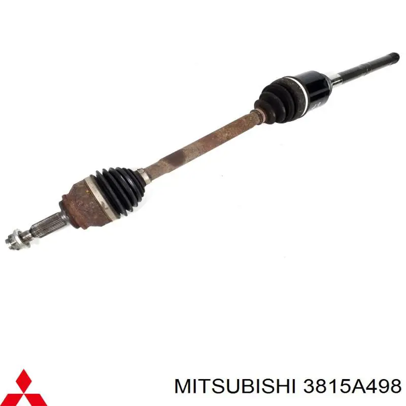 Semieje delantero derecho Mitsubishi 3815A498 precio, desde 128,24 EUR