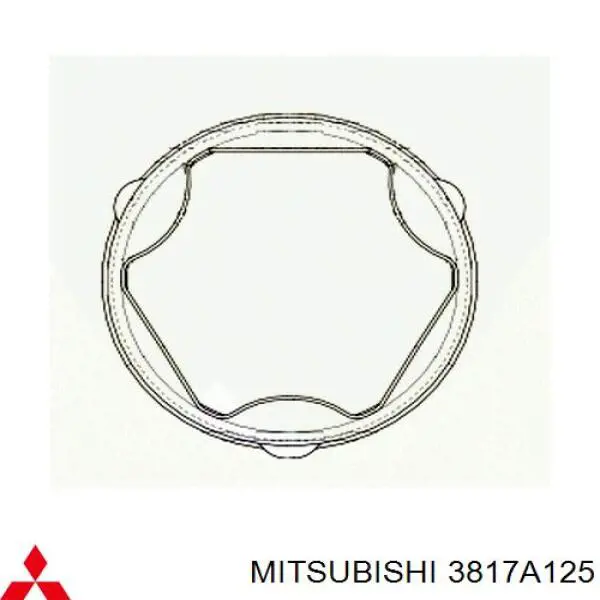 Fuelle, junta homocinética interna izquierda del semieje delantero Mitsubishi 3817A125 precio, desde 22,63 EUR