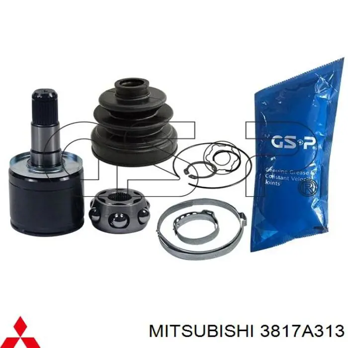 Junta homocinética interna delantera izquierda Mitsubishi 3817A313 precio, desde 53,46 EUR
