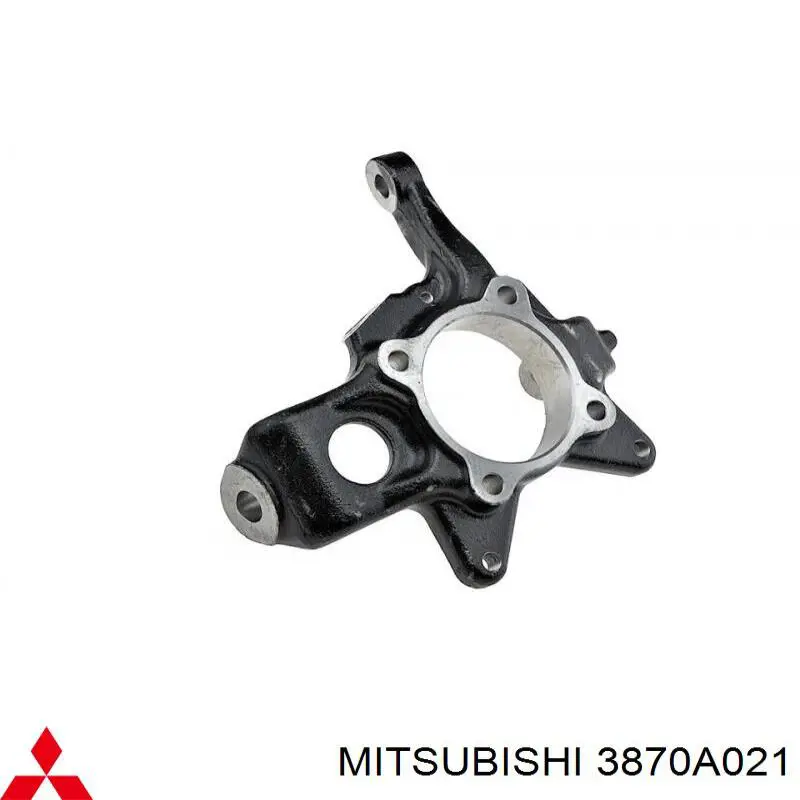 3870A021 Mitsubishi muñón del eje, suspensión de rueda, delantero izquierdo