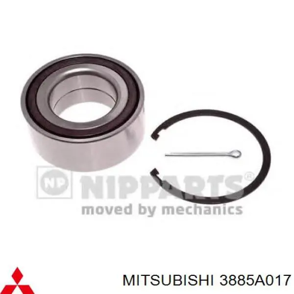 Comprar 3885A017 Mitsubishi Cojinete de rueda delantero